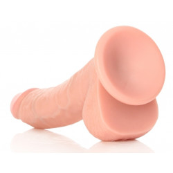 Real Rock Ultra Skin Gode réaliste Curved RealRock 17 x 4.3cm